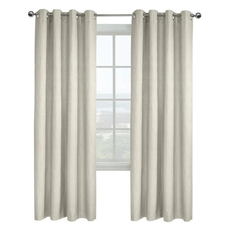 Picture of ThermaPlus 72043-109-52-63-001 52 x 63 in. Ethan Blackout Grommet Curtain Panel - White