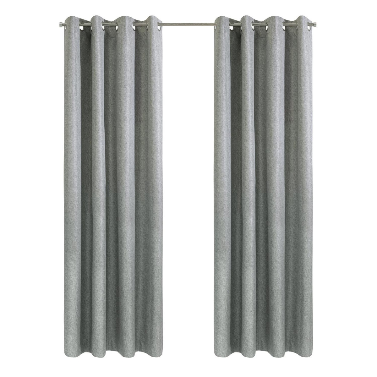 Picture of ThermaPlus 72249-109-52-84-593 52 x 84 in. Denver 100 Percentage Blackout Grommet Curtain Panel - Taupe & Gray