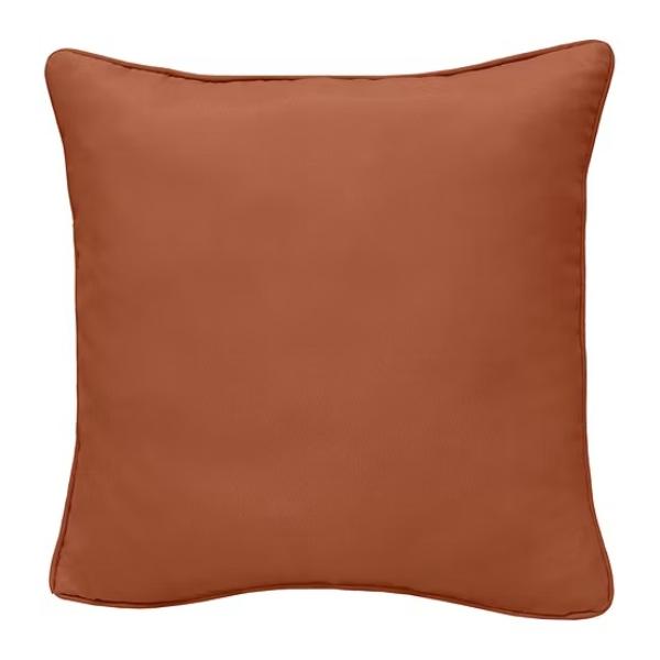 Picture of Outdoor Decor by Commonwealth 41189-032-18-18-500 18 x 18 in. Outdoor Solid Pillow - Terracotta