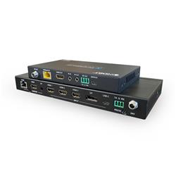 Picture of Comprehensive CSW-PS512MV Pro AV & IT 5 x 2 Presentation Seamless Switcher with Multiviewer & HDBT Extension&#44; Black