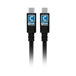 USB10G-CC-15PROBLKA 15 ft. Pro AV & IT Integrator Series Ultra-Flexible USB Gen2 10G C Male to C Male 4K AV & Data Cable, Black