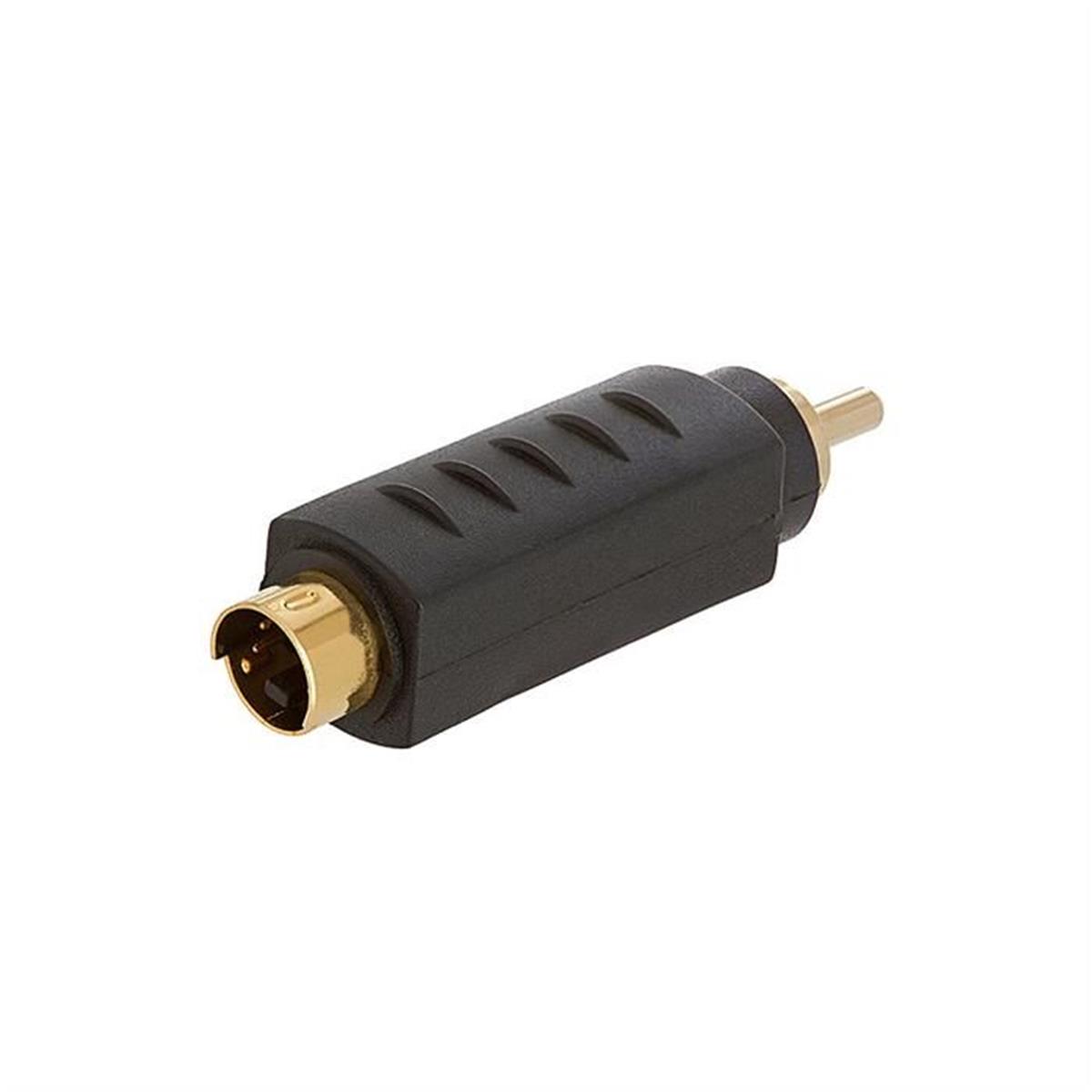 Picture of CMPLE 1131-N S-VHS 4Pin Plug to RCA Plug Adapter