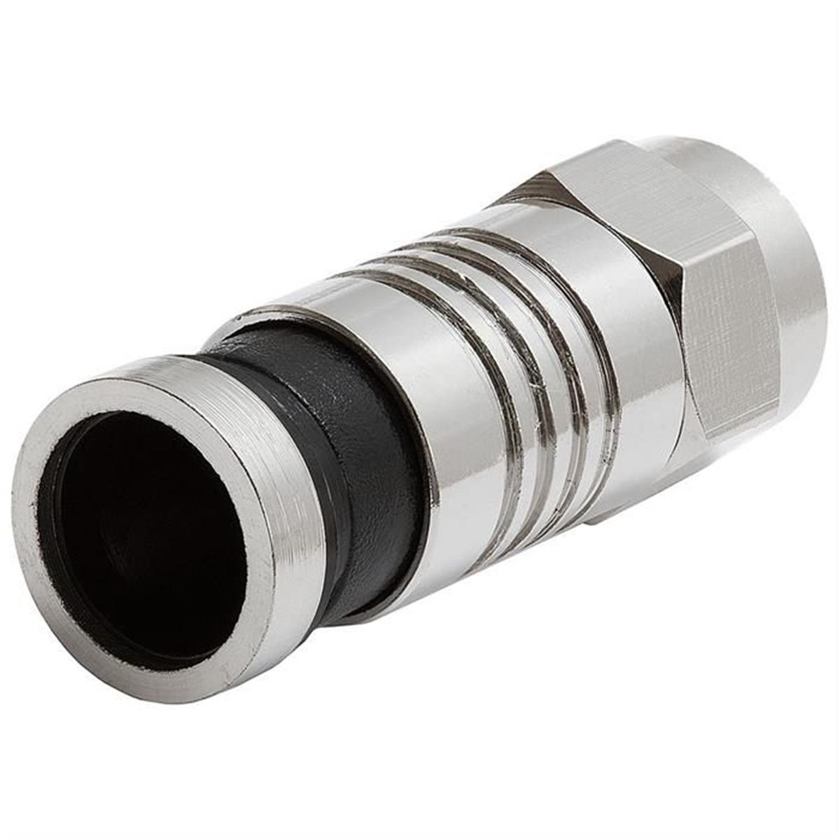 Picture of CMPLE 1189-N Compression Connector for RG6 with Black Tail