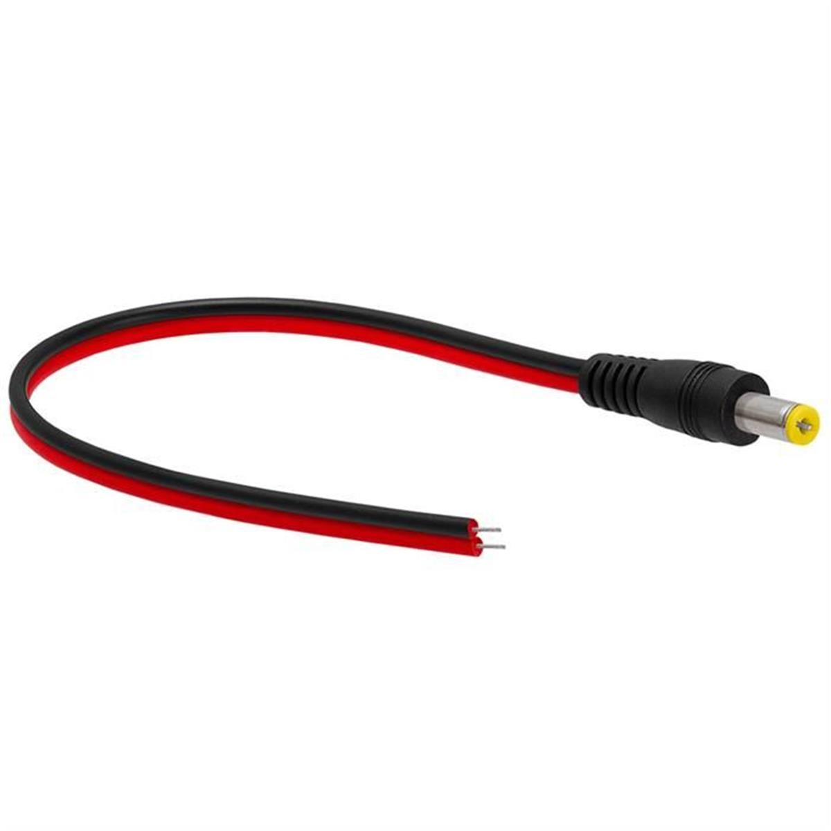 Picture of CMPLE 1277-N CCTV Male Power Lead Cable Connector for Security Cameras