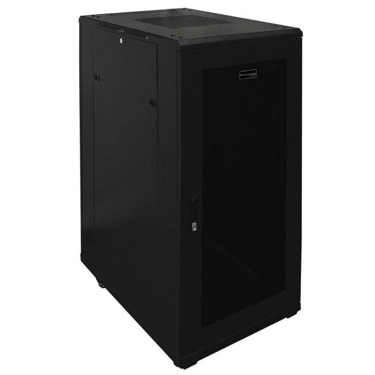 Picture of Wavenet 3011-N 40 in. 27U Standing Server Cabinet, Black
