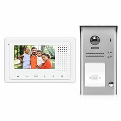 Picture of 2Easy Video Intercom System 1721-N 4.3 in. 2 Wire Audio & Video Doorbell Intercom System Entry Monitor Kit - 1 Apartment with 1 Color