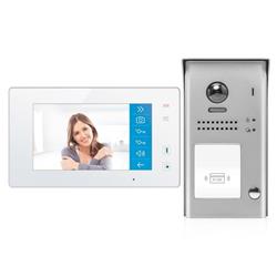 Picture of 2Easy Video Intercom System 5001-N 7 in. 170 deg Camera Module Dual-Way LCD Touch Screen Wi-Fi Monitor Door Phone Doorbell Entry Apartment Audio & Video Intercom Kit