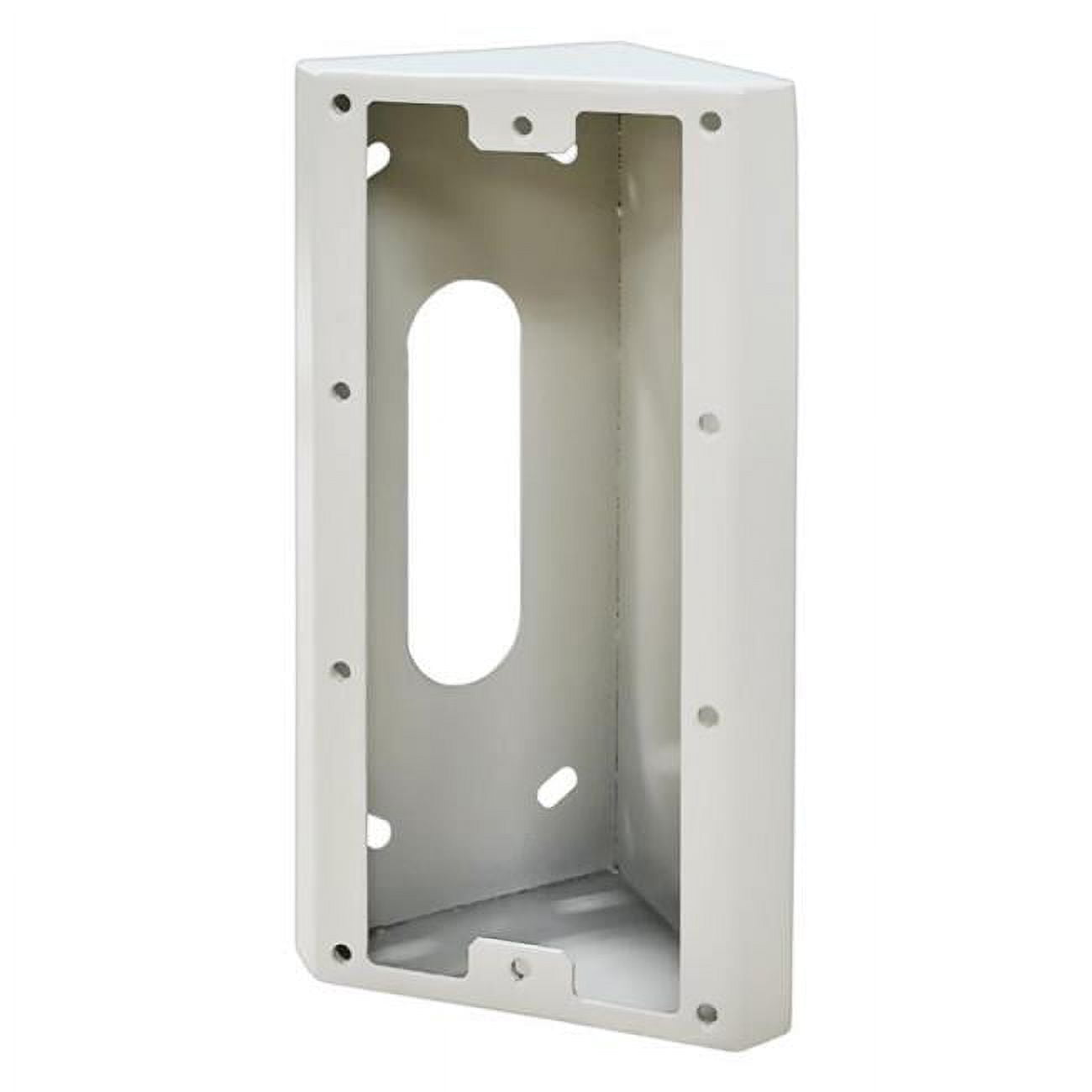 5021-N 45 deg Angle Mounting Bracket for DT-607 Series Entry Panels & Surface Mount, White -  2Easy Video Intercom System