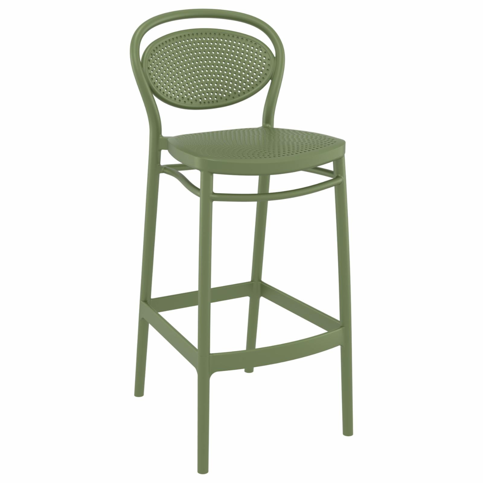 Compamia ISP269-OLG 29.5 in. Marcel Bar Stool  Olive Green