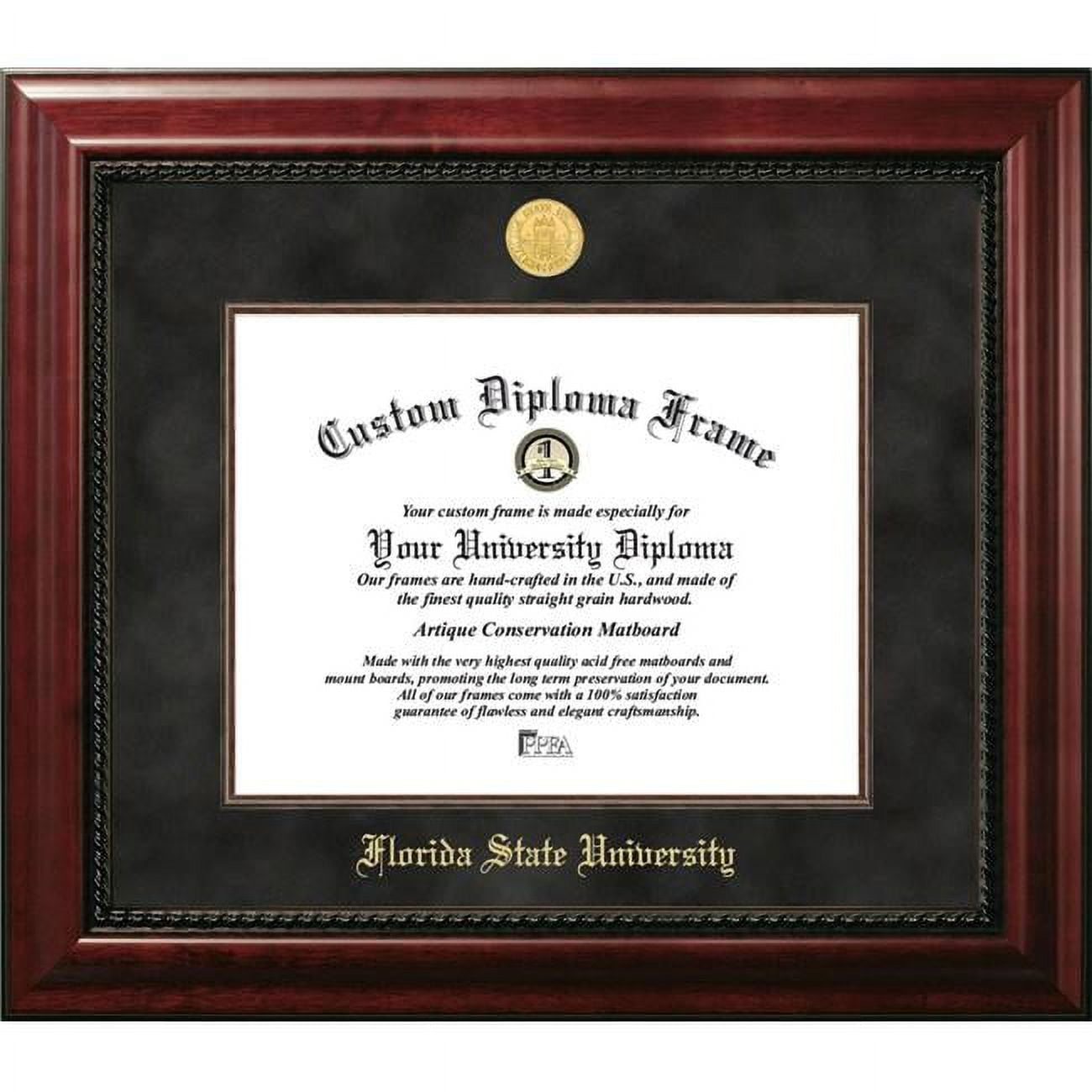 FL985EXM-1411 11 x 14 in. Florida State Executive Diploma Frame