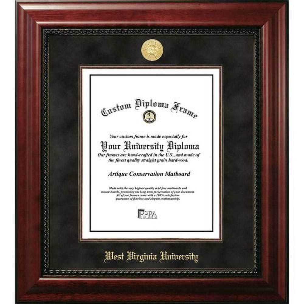 WV991EXM-1114 14 x 11 in. West Virginia University Executive Diploma Frame