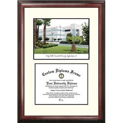 FL995V-1185 11 x 8.5 in. Embry-Riddle University Scholar Diploma Frame - Satin Mahogany