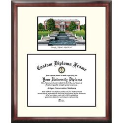 MD998V-1713 17 x 13 in. University of Maryland Scholar Diploma Frame - Satin Mahogany