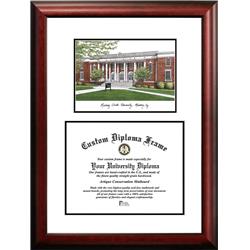 KY984V-1411 14 x 11 in. Murray State University Scholar Diploma Frame - Satin Mahogany
