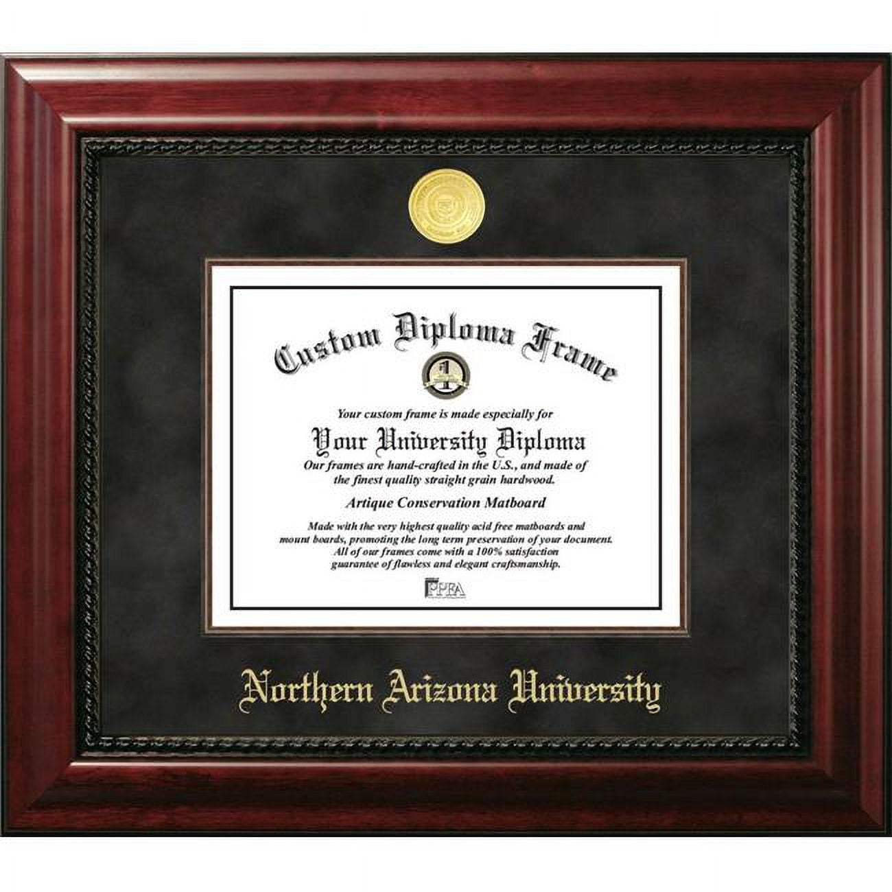 Picture of Campus Images AZ995EXM-1185 8.5 x 11 in. Northern Arizona University Executive Diploma Mahogany Frame