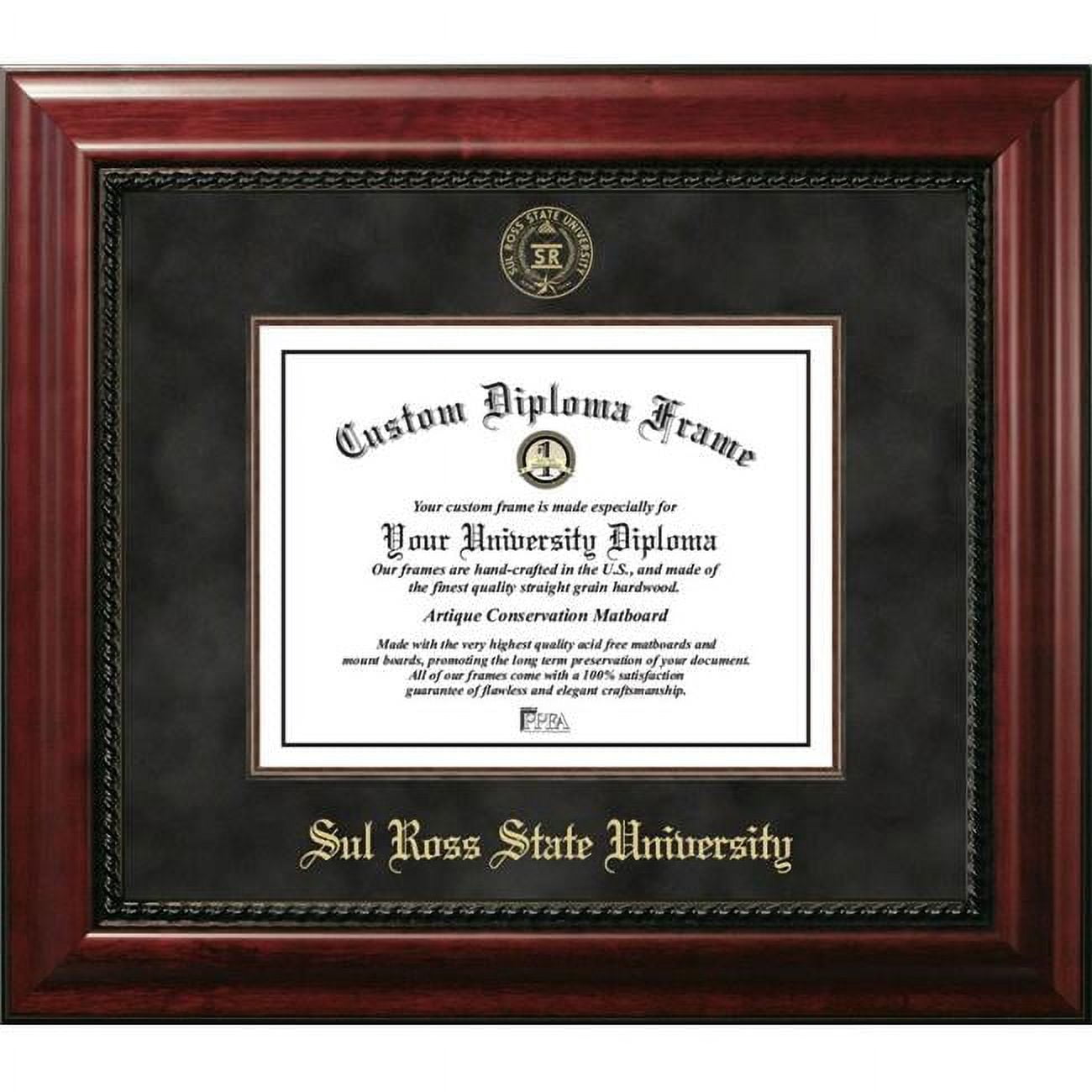 TX984EXM-1185 8.5 x 11 in. Sul Ross State University Executive Diploma Frame