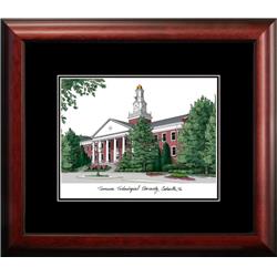 TN998A 14 x 18 in. Tennessee Tech University Academic Satin Mahogany Framed Lithograph