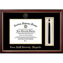 11 x 14 in. Texas A&M Kingsville University Tassel Box & Diploma Frame