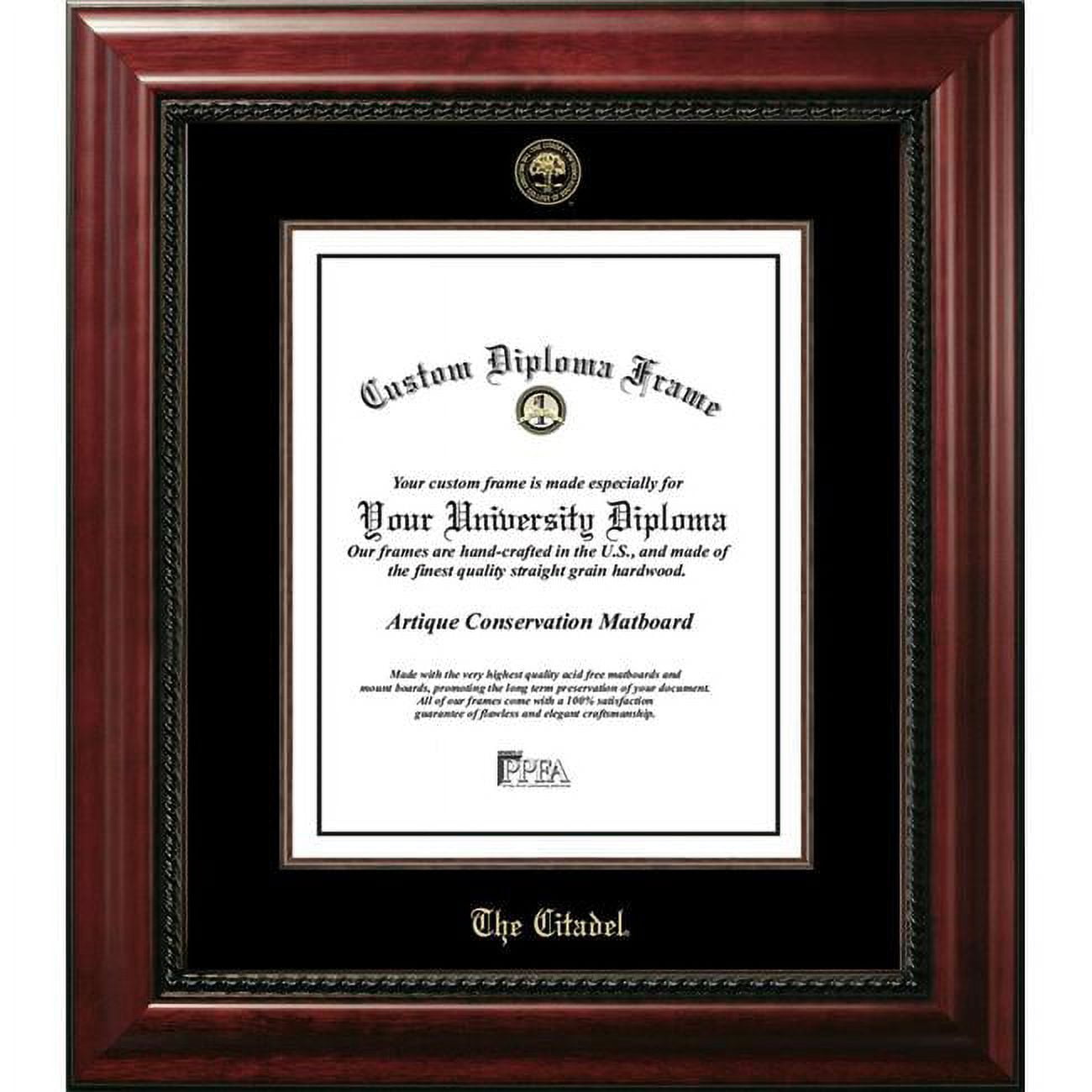 SC993EXM-1620 20 x 16 in. The Citadel Executive Diploma Frame