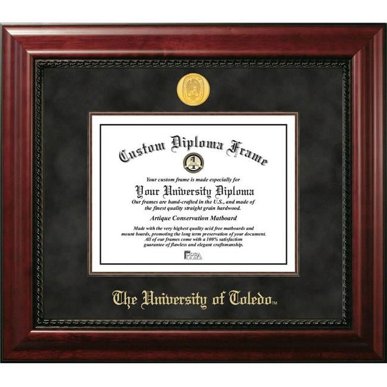OH985EXM-108 8 x 10 in. University of Toledo Executive Diploma Frame