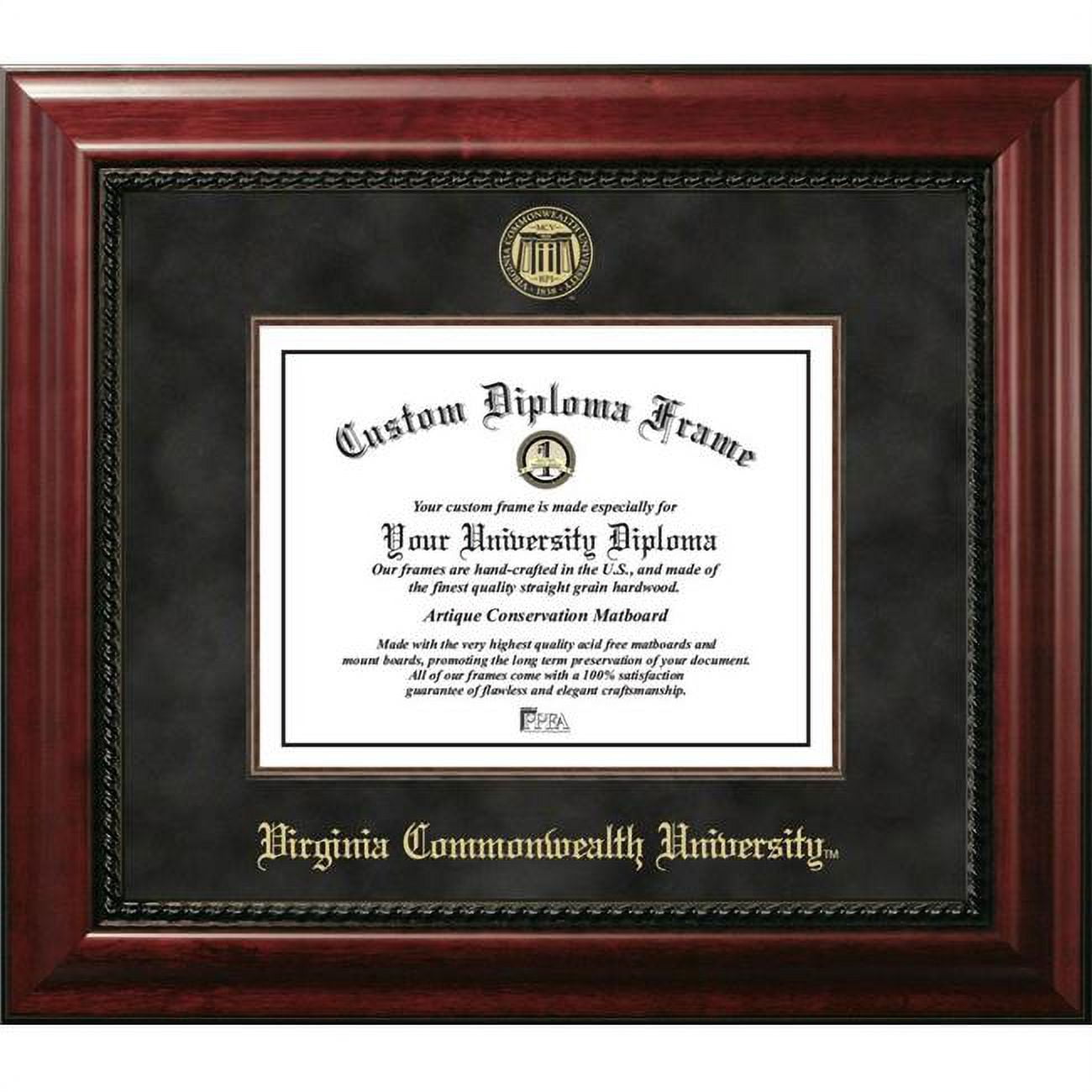 VA983EXM-1411 11 x 14 in. Virginia Commonwealth University Executive Diploma Frame