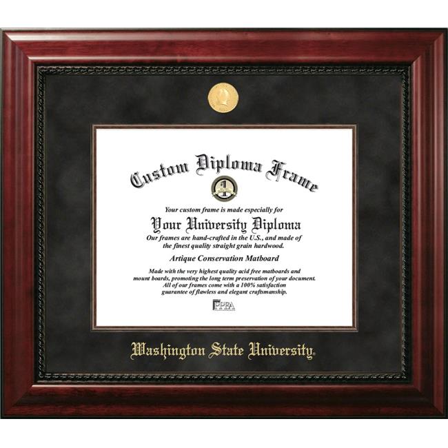 WA996EXM-1411 11 x 14 in. Washington State University Executive Diploma Frame