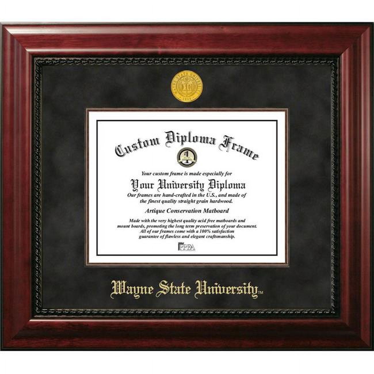 MI983EXM-108 8 x 10 in. Wayne State University Executive Diploma Frame