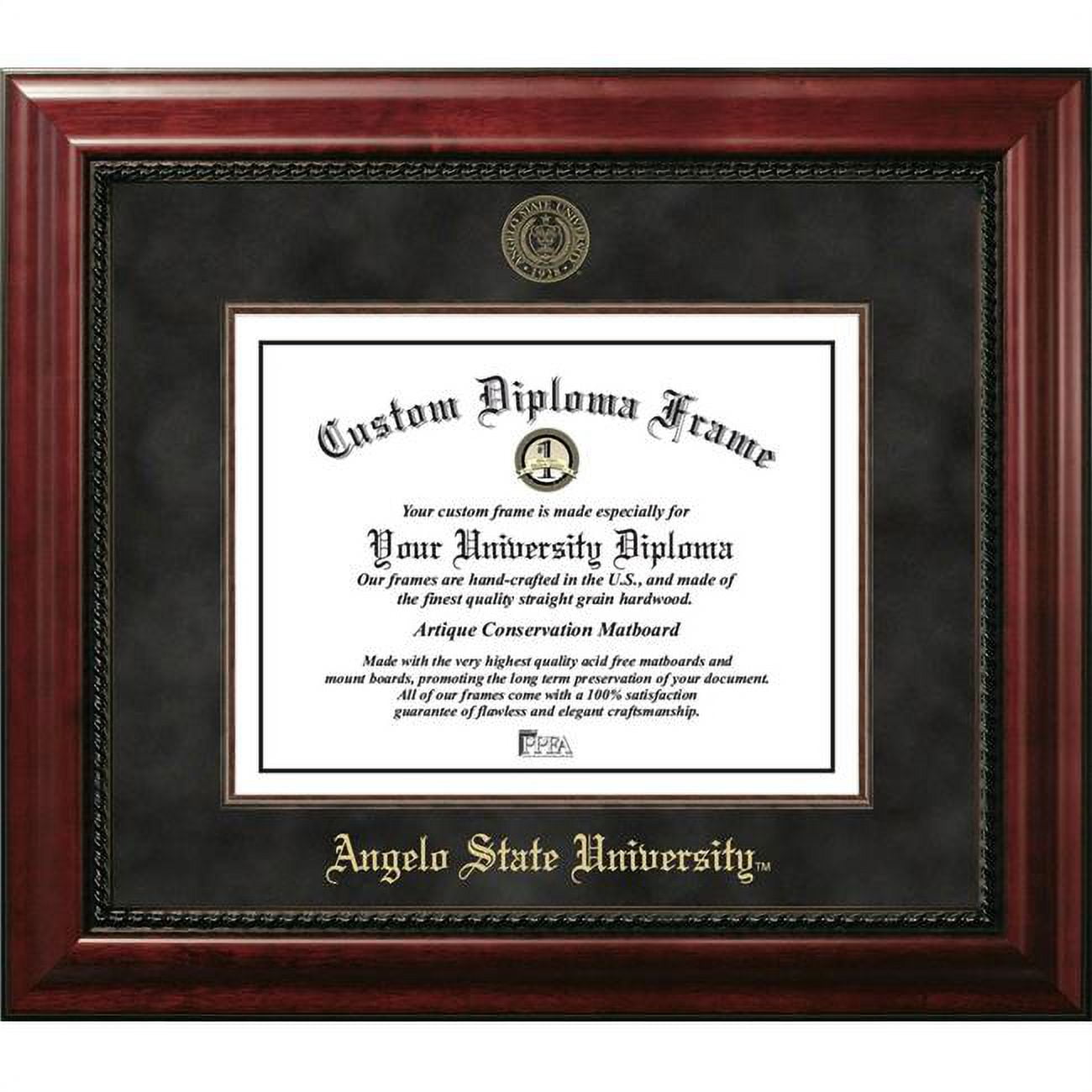 TX999EXM-1411 14 x 11 in. Angelo State University Executive Diploma Frame