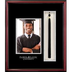 FL9865x7PTPC 5 x 7 in. Florida Atlantic University Portrait Frame with Tassel Box Petite Cherry