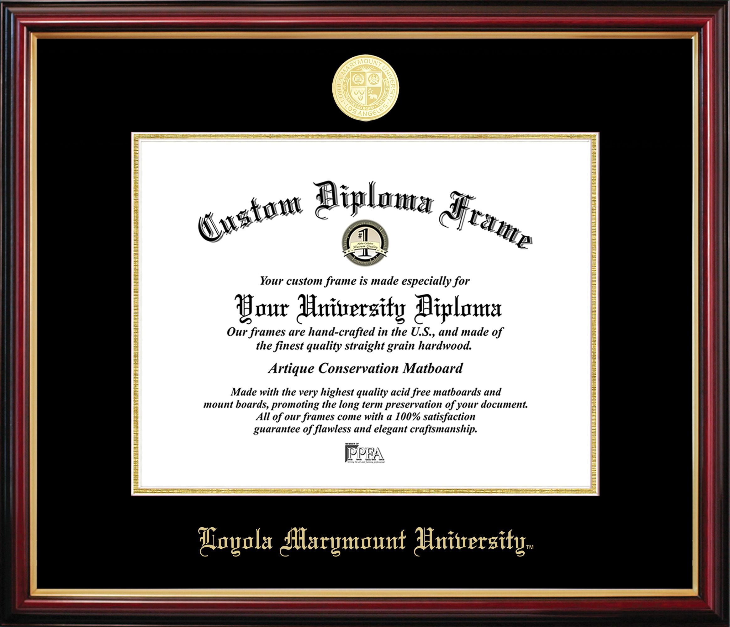 CA927PMGED-1185 Loyola Marymount Petite Diploma Frame