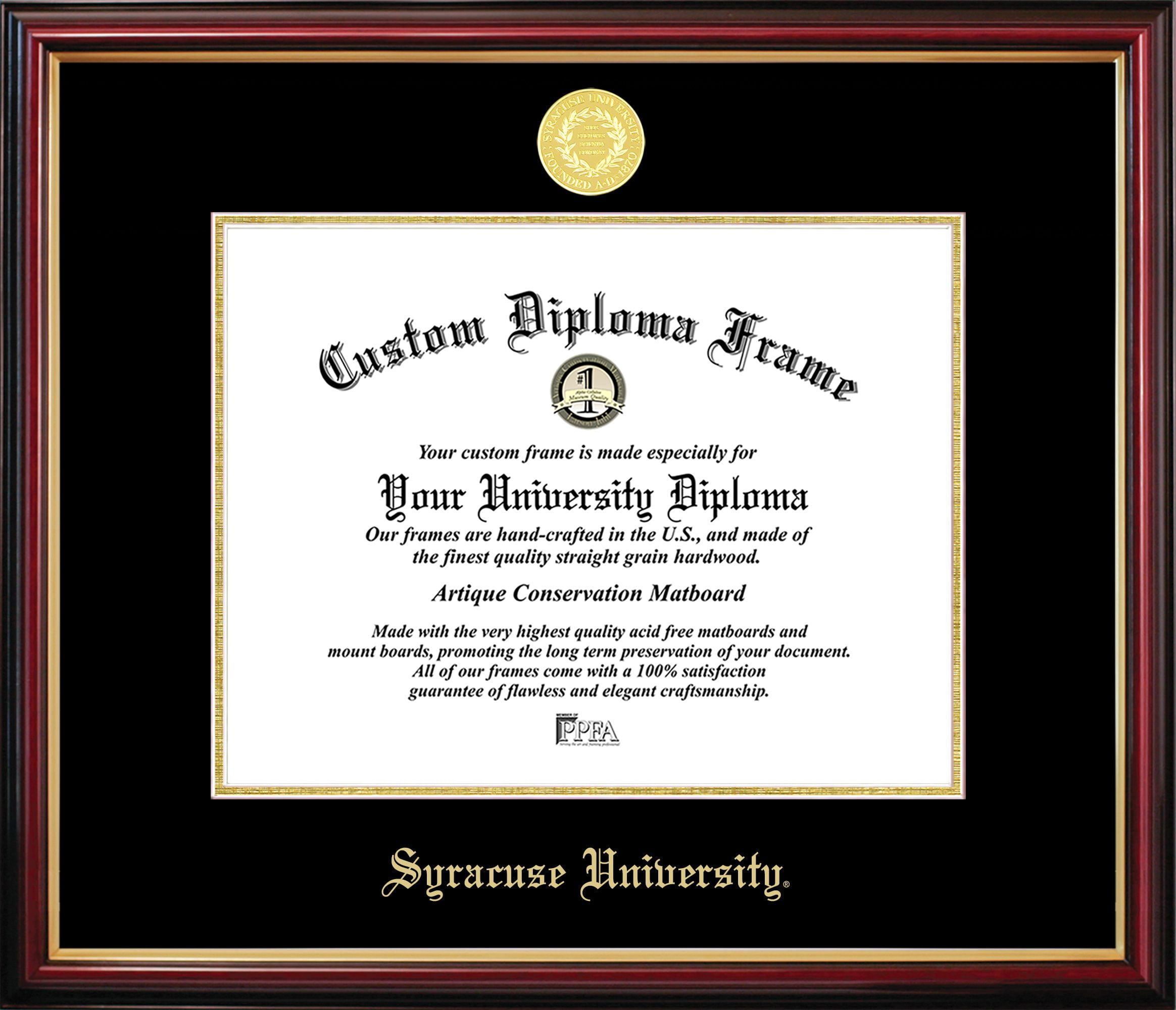 Syracuse University Petite Diploma Frame