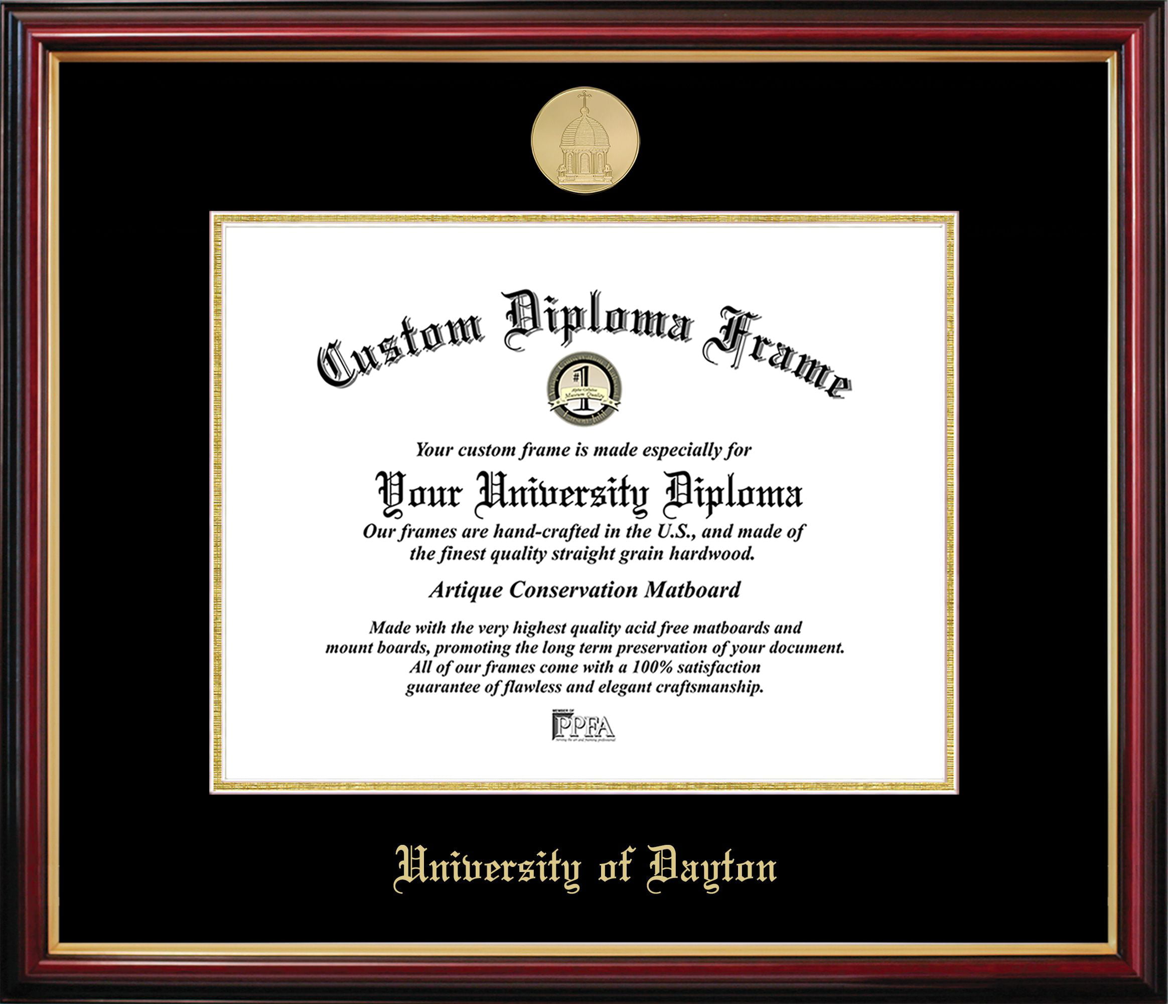 OH994PMGED-1185 Dayton Petite Diploma Frame