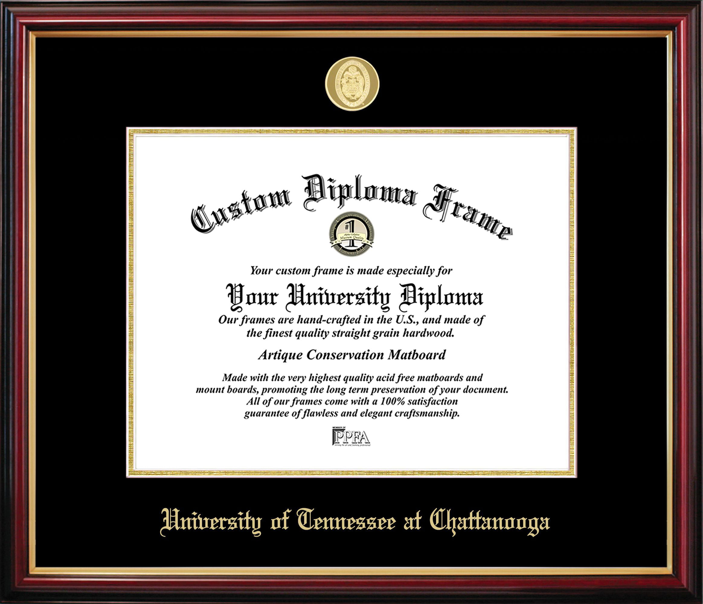 TN997PMGED-1714 UTC Mocs Petite Diploma Frame