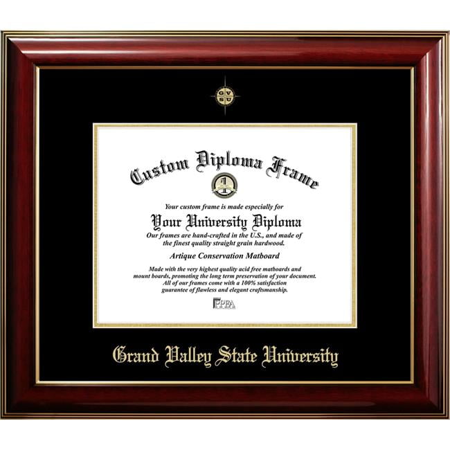 Grand Valley State Lakers Diploma Frame - Classic Mahogany