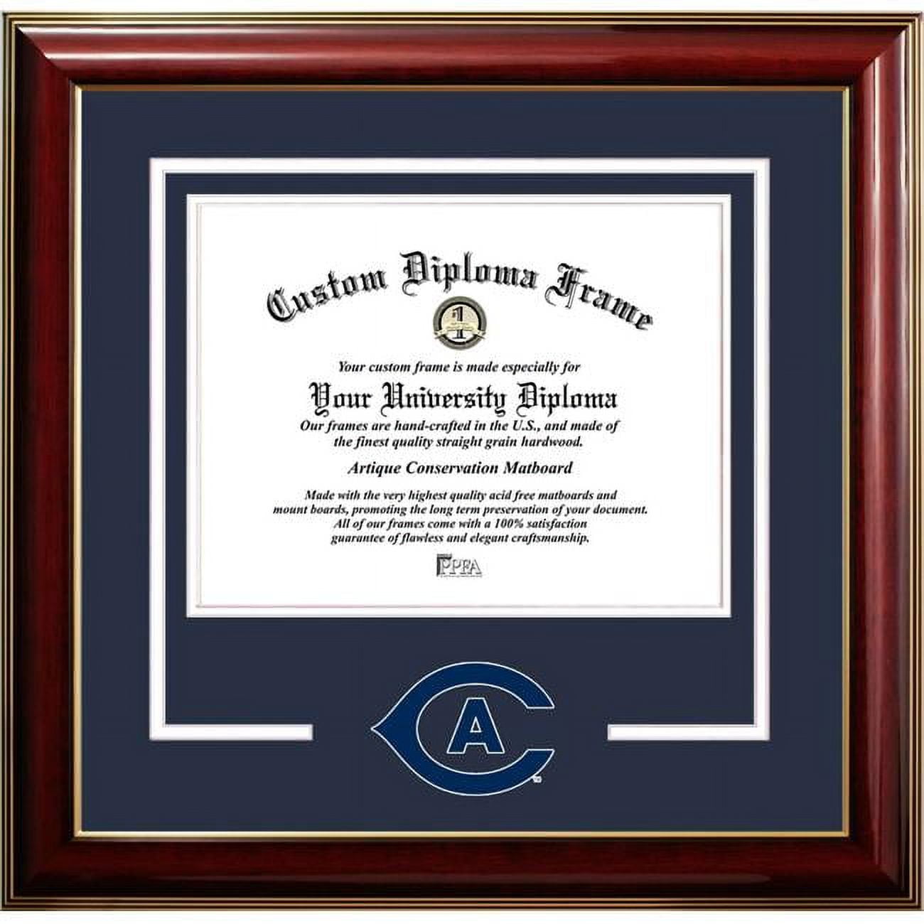 CA942CMGTSD-1185 8.5 x 11 in. University of California, Davis Classic Spirit Logo Diploma Frame