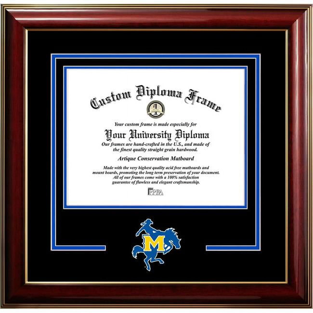 8.5 x 11 in. McNeese State University Classic Spirit Logo Diploma Frame