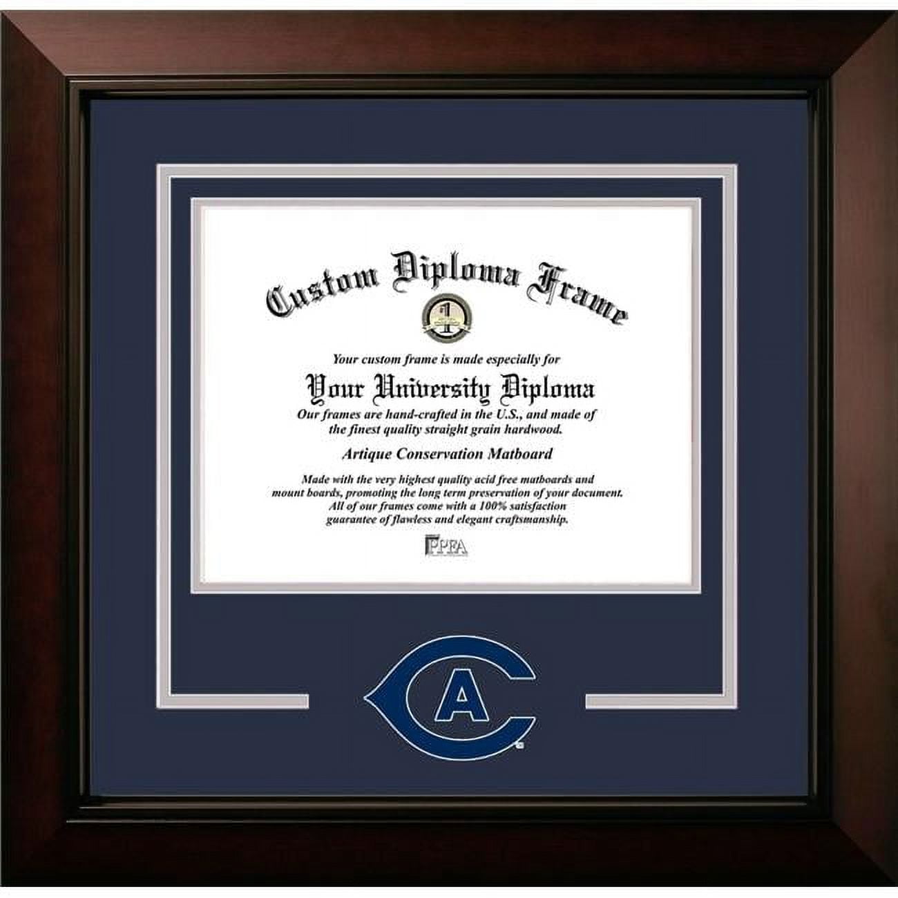 CA942LBCSD-1185 8.5 x 11 in. University of California, Davis Logo Diploma Frame, Legacy Black Cherry Spirit