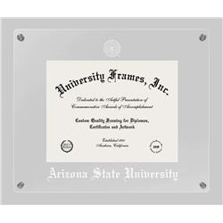 AZ994LCC1185 Arizona State University Lucent Clear-Over-Clear Diploma Frame