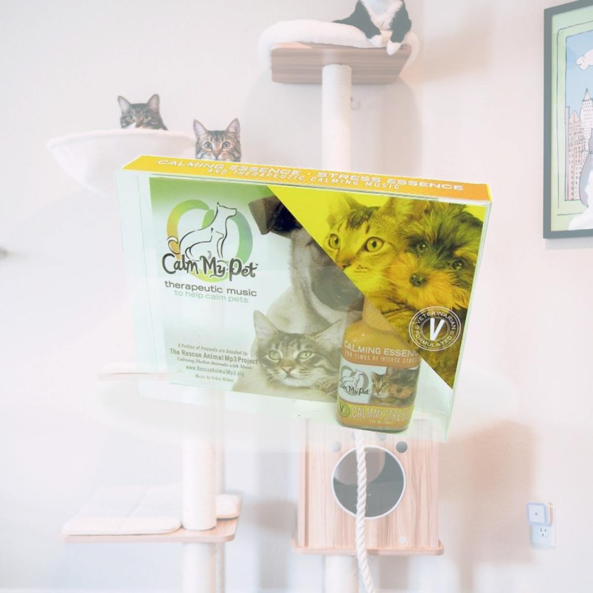 Picture of Calm My Pet CMP888 Calm My Stress Kit- Unscented Organic Calm My Stress Essence and Soothing Music