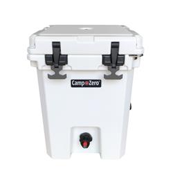 Picture of Camp-Zero CZD20L-W 5.28 gal 20 ltr Rotomolded Premium Beverage Cooler, White
