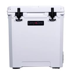Picture of Camp Zero CZ50L-W 52.83 qt. Premium Cooler with Easy-Roll Wheels&#44; White