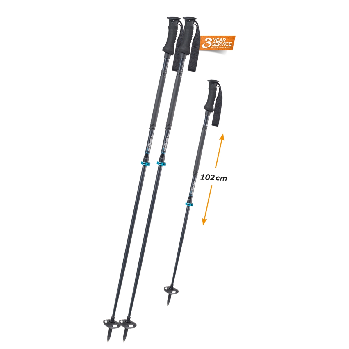 Picture of Komperdell 1842394-10 Free Touring Thermo Adventure