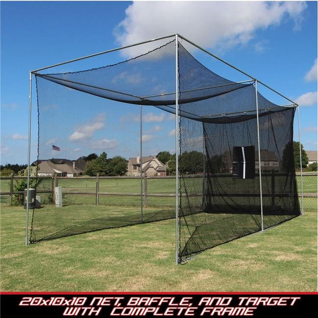 Picture of Cimarron CMW-MAS20GNCF 20 x 10 x 10 in. Masters Golf Net with Complete Frame