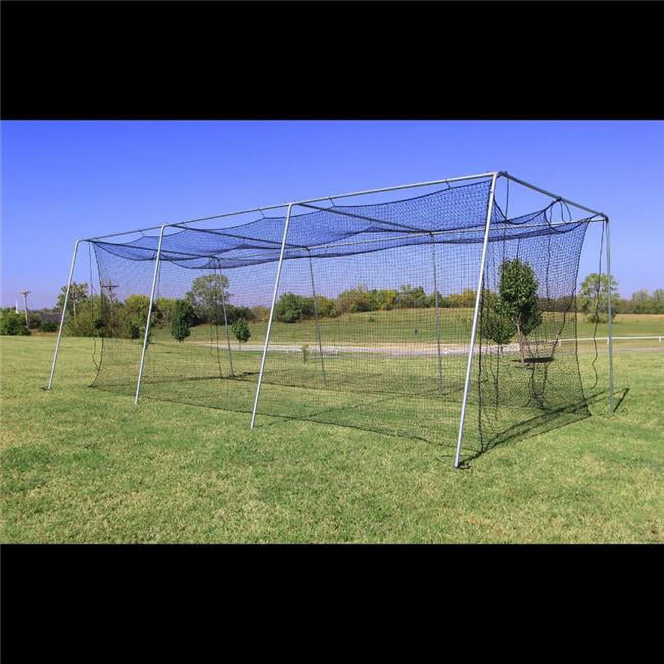 Picture of Cimarron Sports CM-302024TPCF1.5 30 x 12 x 10 in. No. 24 Batting Cage & Complete Frame HD