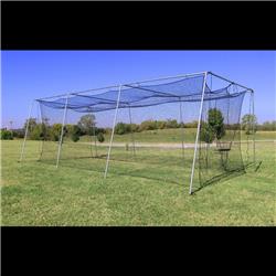 Picture of Cimarron Sports CM-552224TPCF1.5 55 x 12 x 12 in. No. 24 Batting Cage & Complete Frame HD