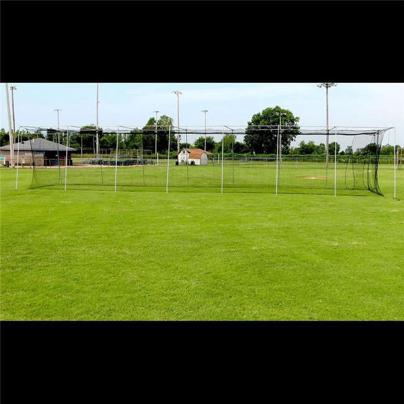 Picture of Cimarron Sports CM-702224TPCF1.5 70 x 12 x 12 in. No. 24 Batting Cage & Complete Frame HD