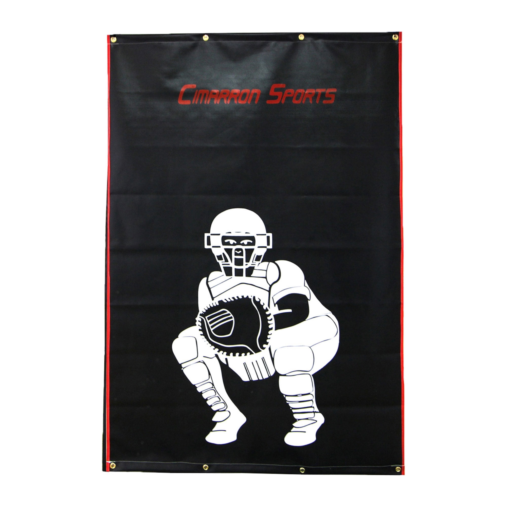 Picture of Cimarron Sports CM-4x6CVBS 4 x 6 in. Vinyl Backstop with Catcher Image