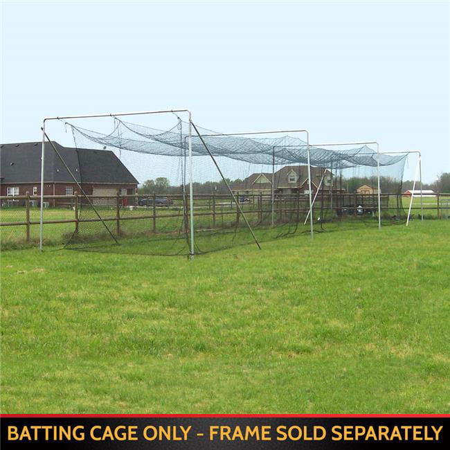 CMW-554284TP 55 x 14 x 12 ft. No.84 4 mm Twisted Poly Batting Cage Net