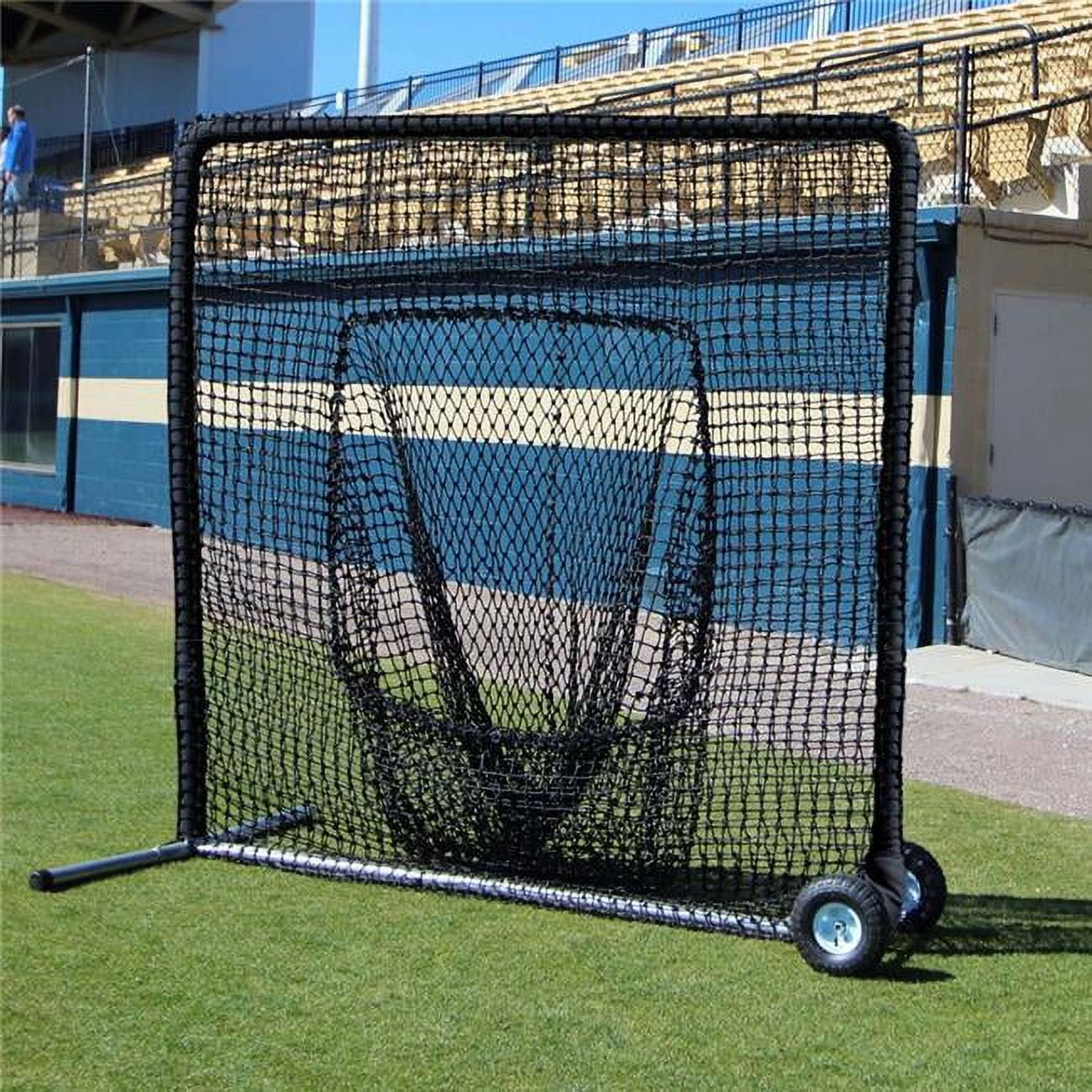 Picture of Cimarron Sports CMHW-7x784PSockNFW 7 x 7 ft. No.84 Premier Sock Net & Frame with Wheels