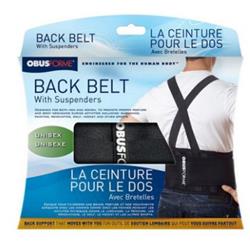 Picture of CompleteMedical BBUN1LXA Obus forme Back Belt-Unisex, Extra Large - Black